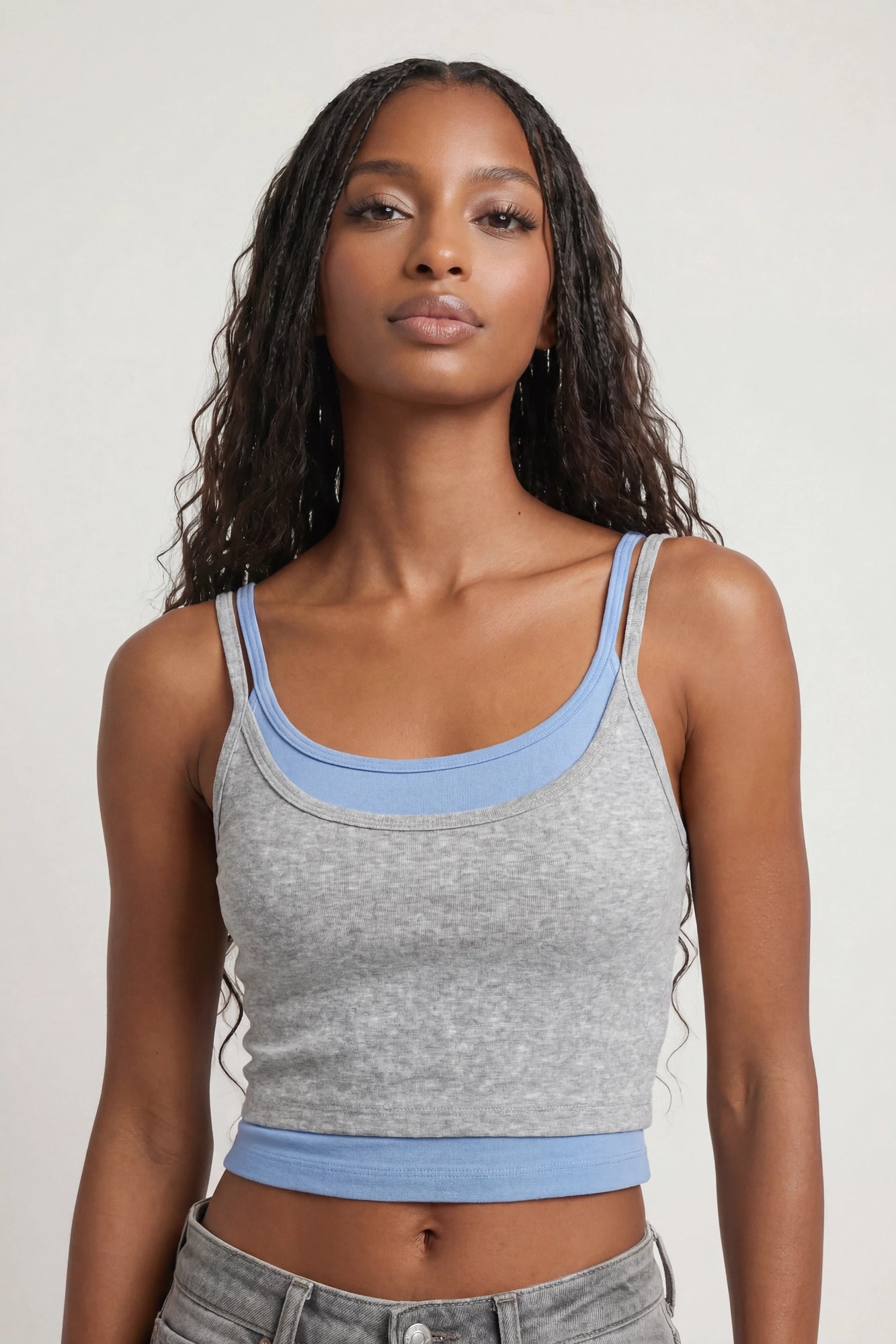 Soft Ribbed Layered Tank
