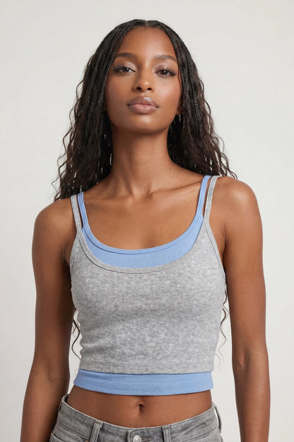 Soft Ribbed Layered Tank