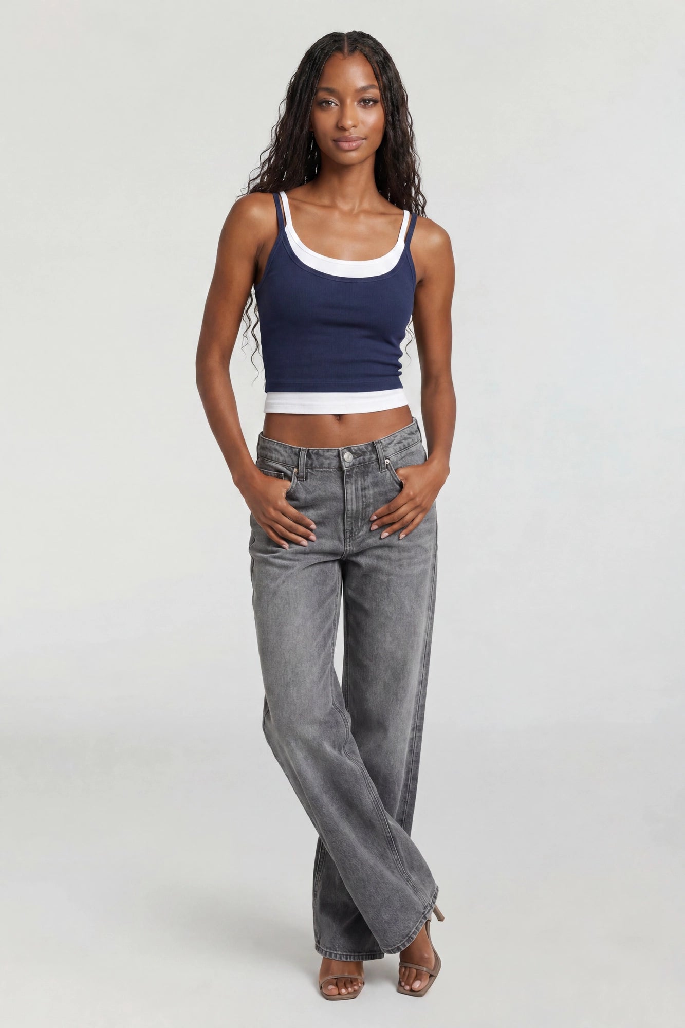 Soft Ribbed Layered Tank