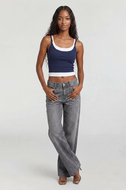Soft Ribbed Layered Tank