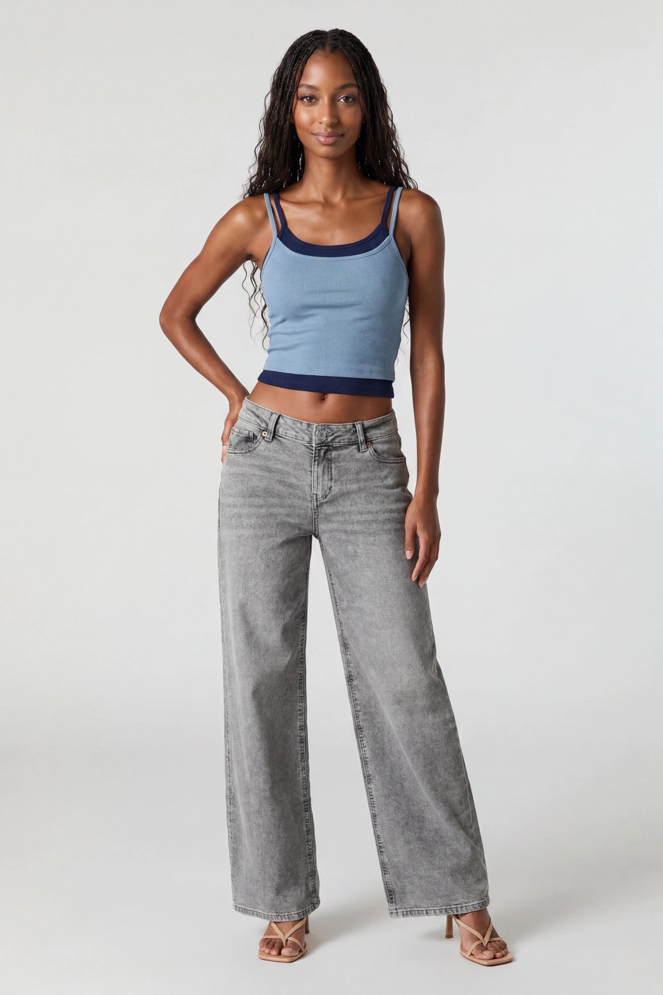 Soft Ribbed Layered Tank