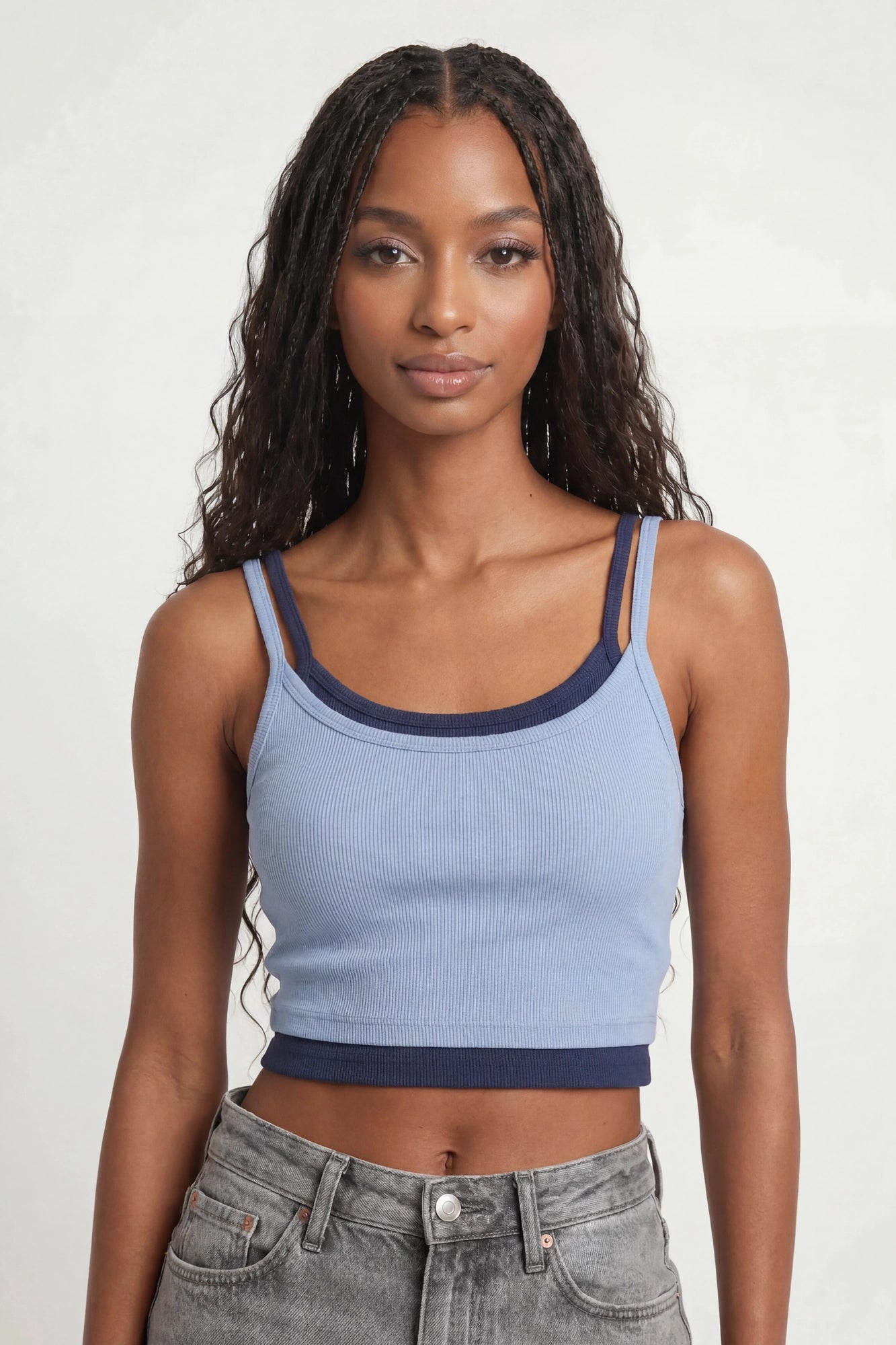 Soft Ribbed Layered Tank
