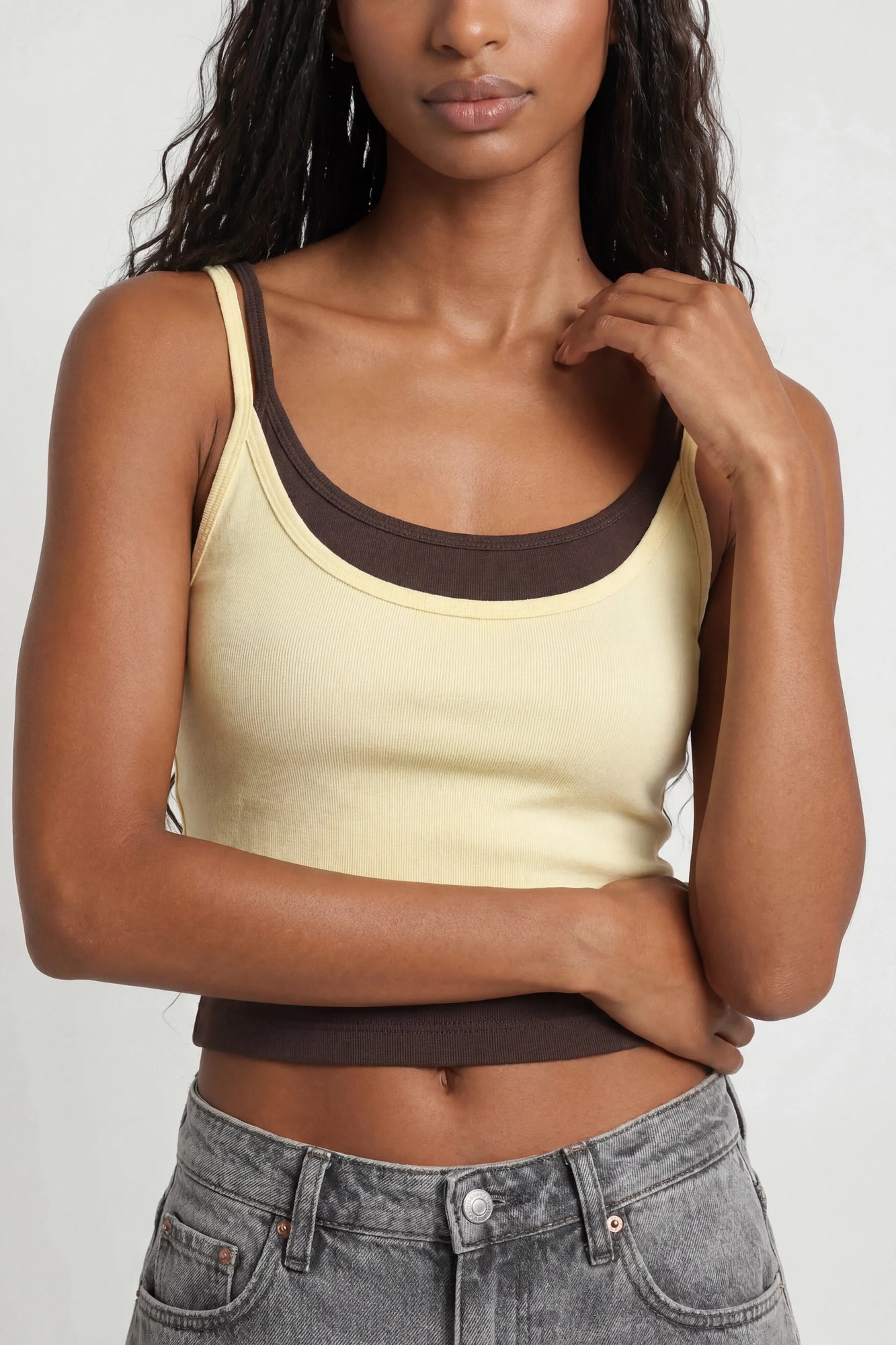 Soft Ribbed Layered Tank
