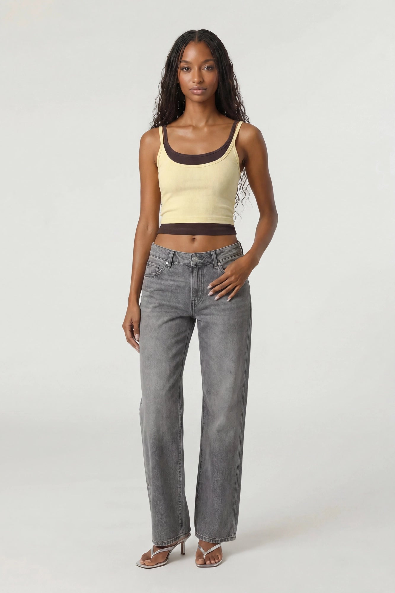 Soft Ribbed Layered Tank