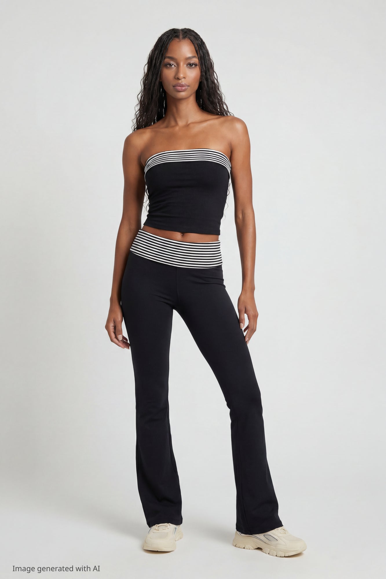 Foldover Tube Top