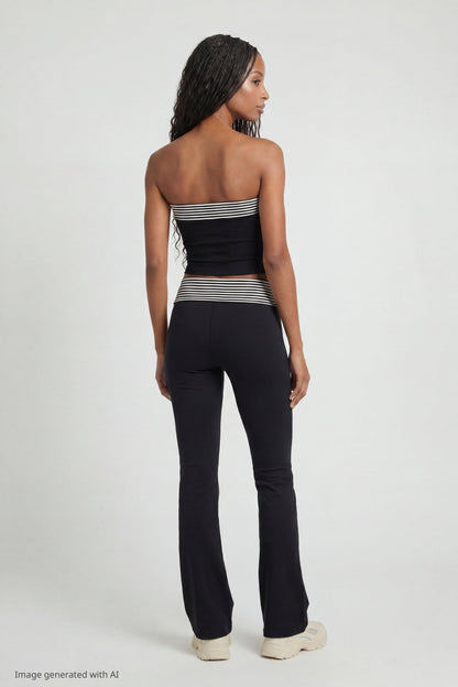 Foldover Tube Top