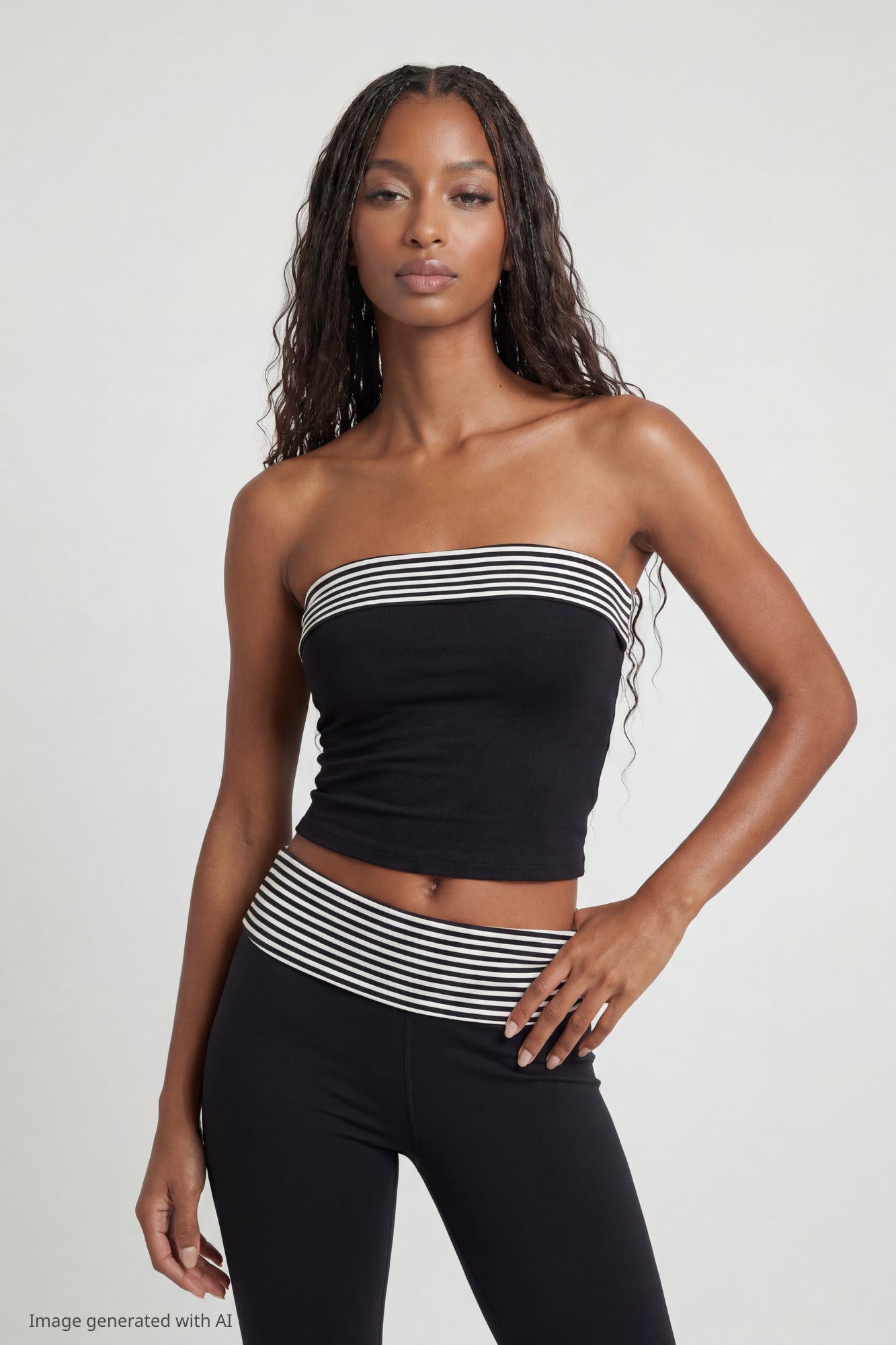 Foldover Tube Top