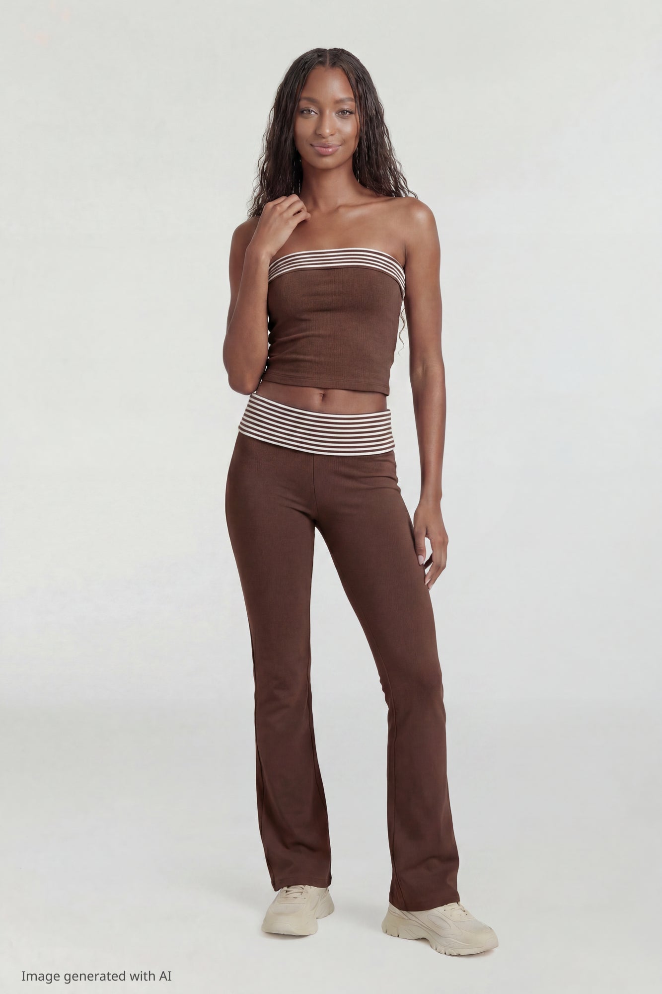 Foldover Tube Top