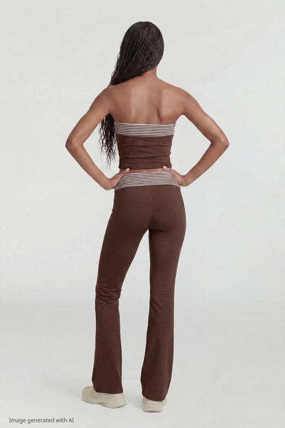 Foldover Tube Top