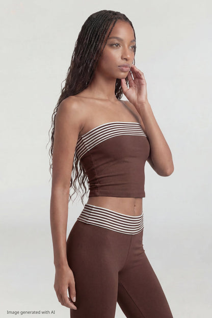 Foldover Tube Top