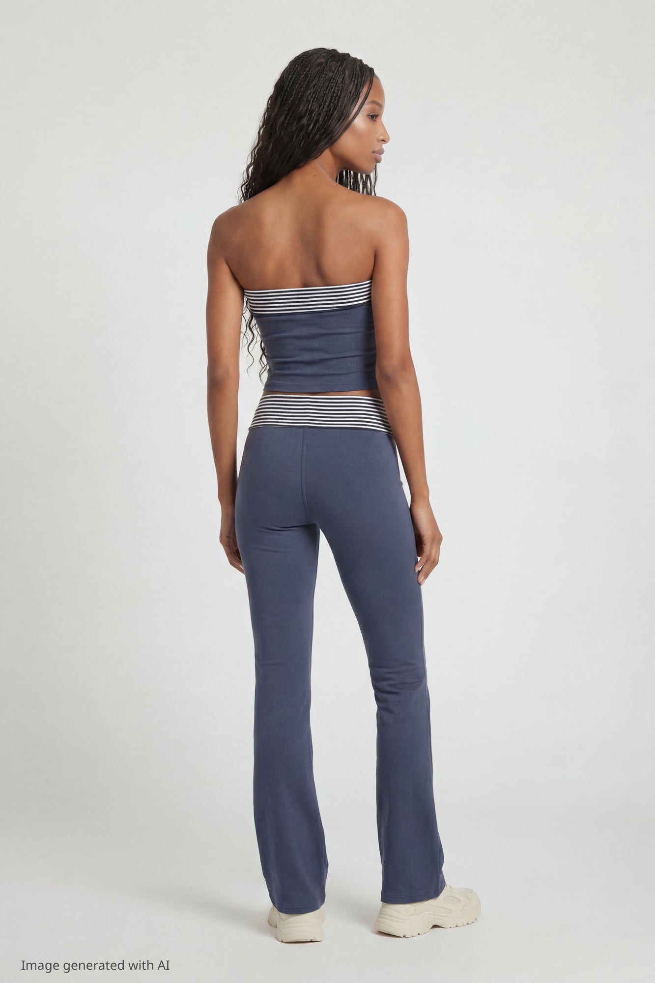 Foldover Tube Top
