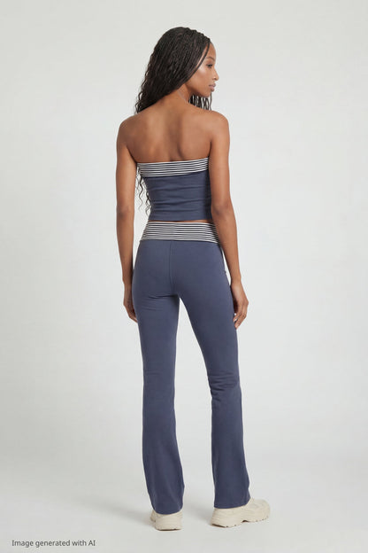 Foldover Tube Top