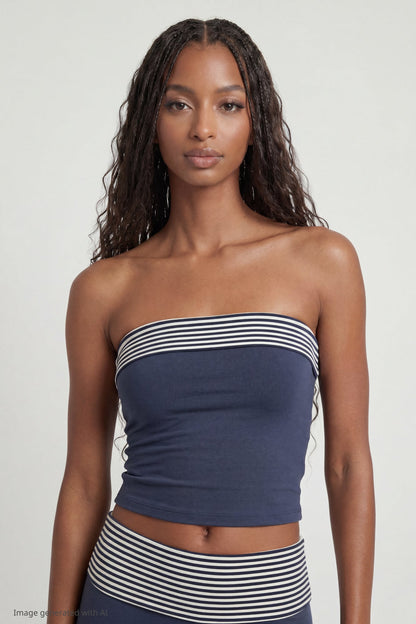 Foldover Tube Top