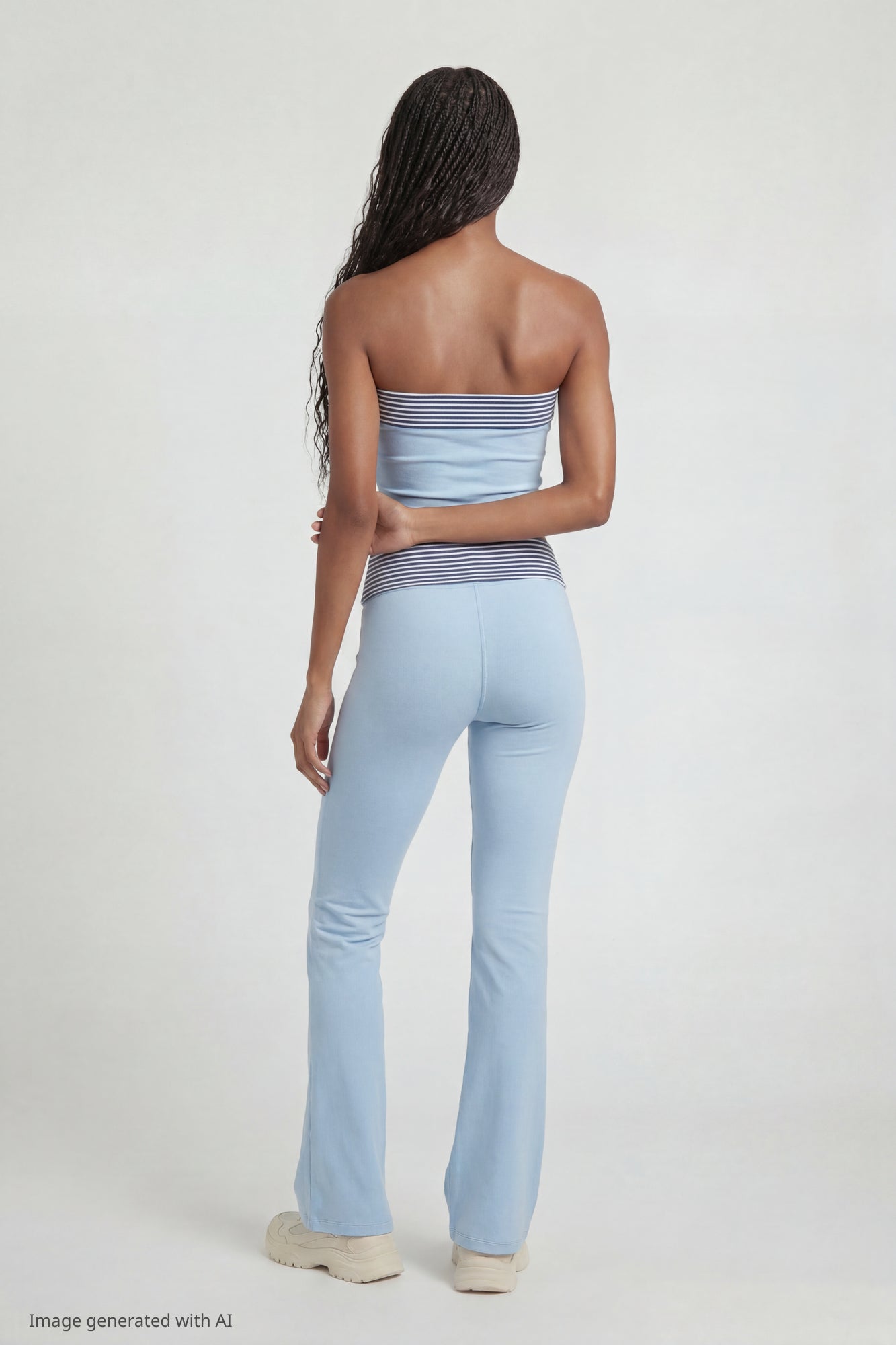 Foldover Tube Top