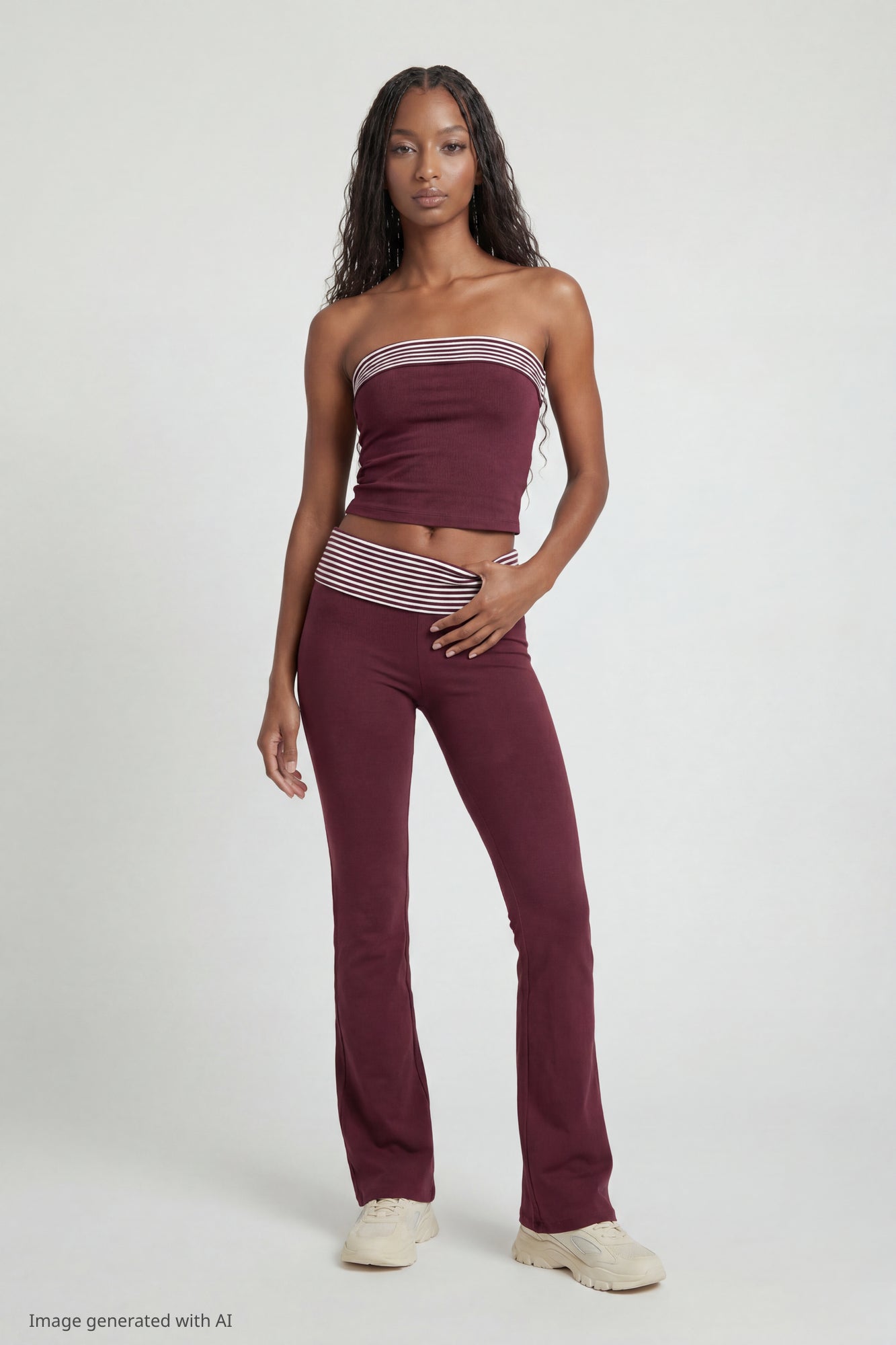 Foldover Tube Top