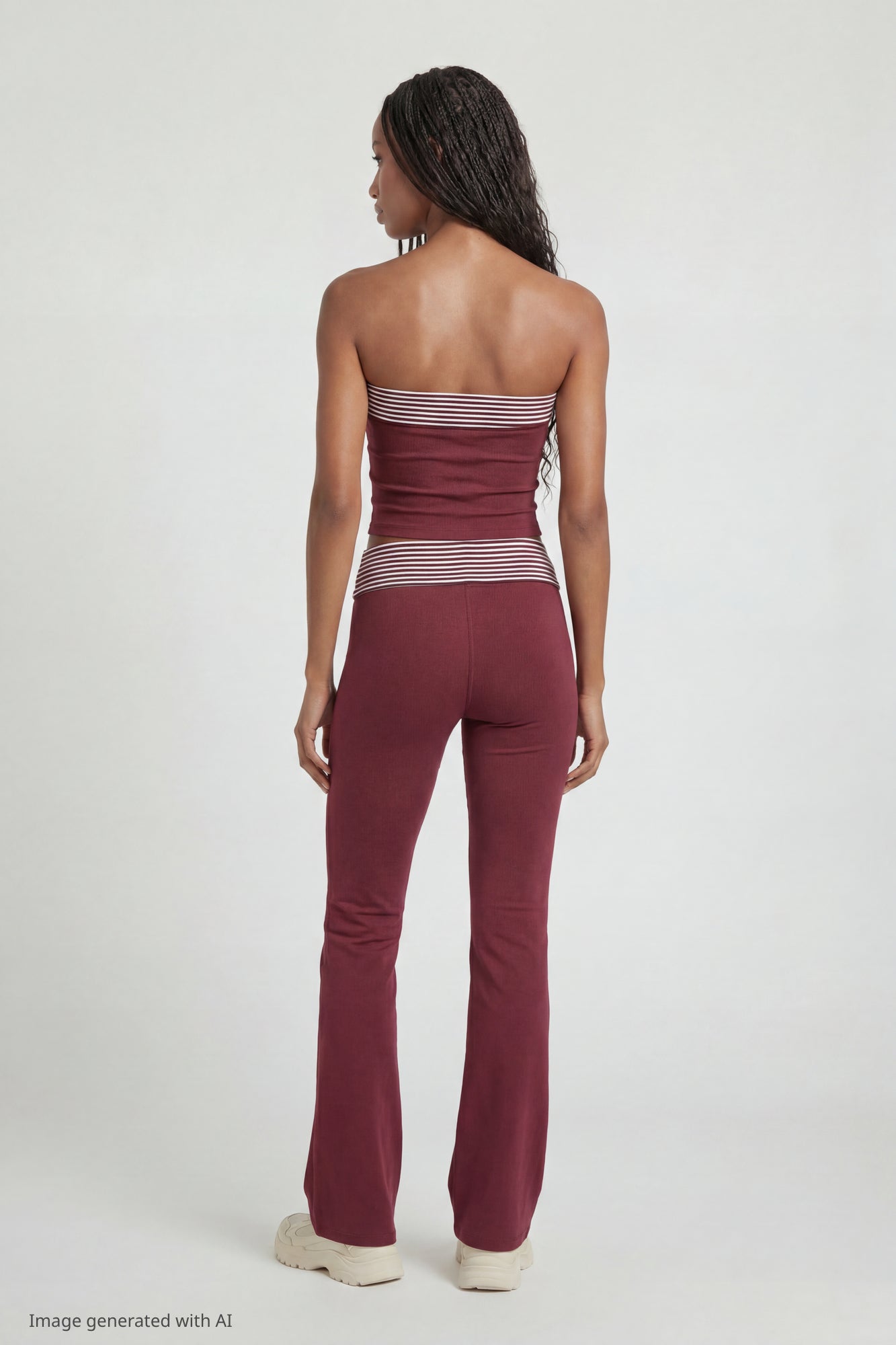 Foldover Tube Top