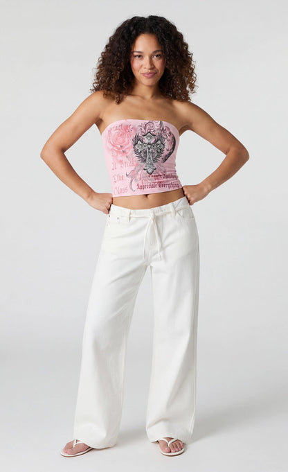 Printed Tube Top