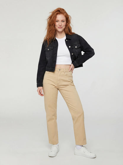 Graphic Denim Jacket