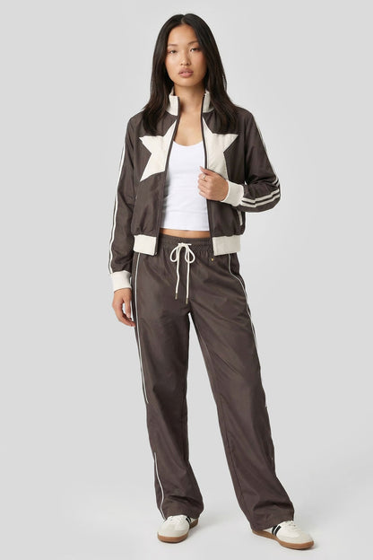 Nylon Star Track Jacket