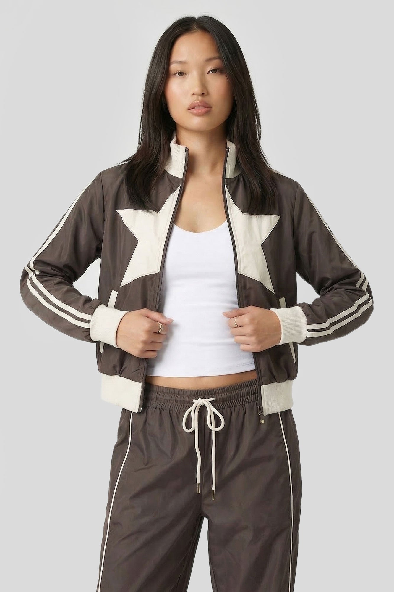 Nylon Star Track Jacket