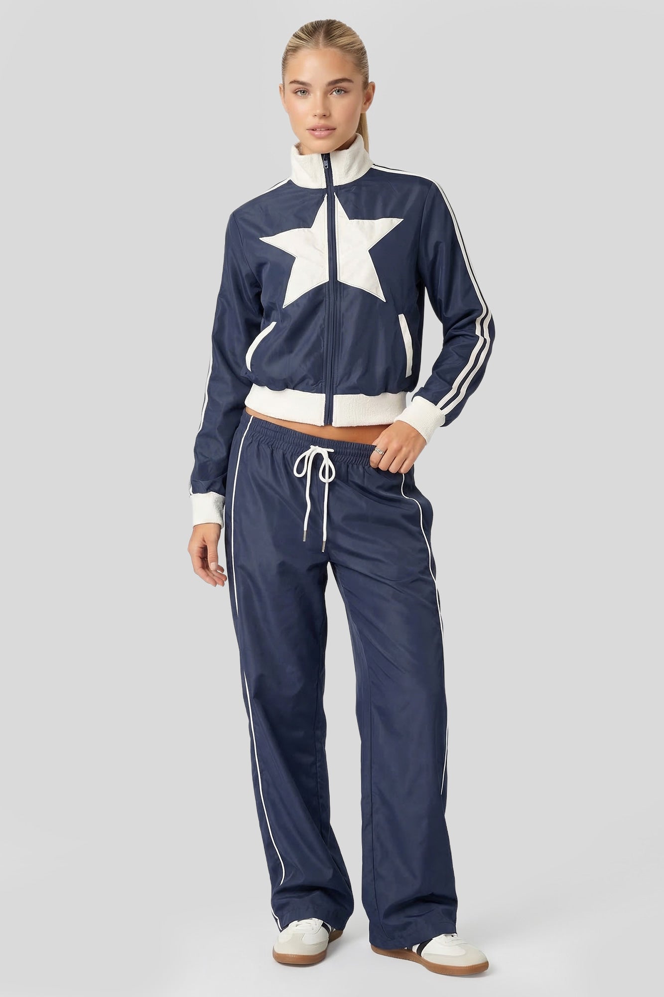 Nylon Star Track Jacket