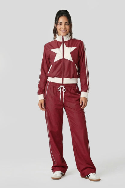 Nylon Star Track Jacket