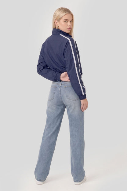 Lace Trim Windbreaker