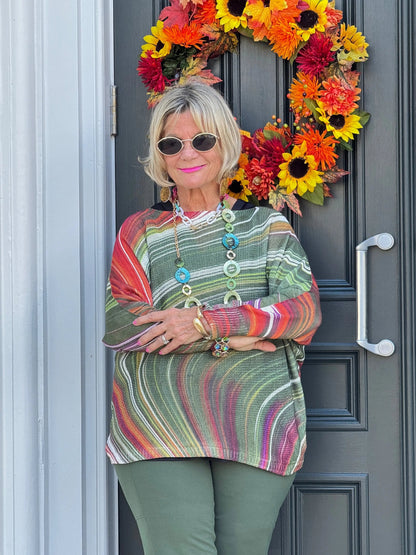 OLIVE POCKET LEGGINGS
