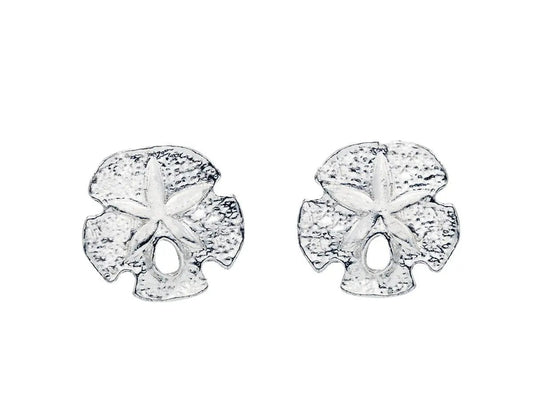 Sandollar stud earrings