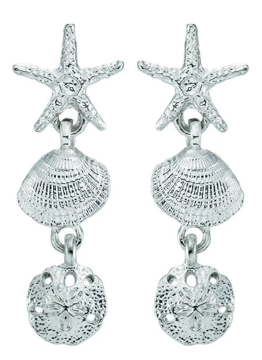 Sealife dangle earrings