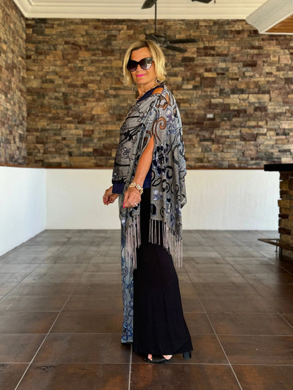 SOUTHERN NAVY DAY PALAZZO