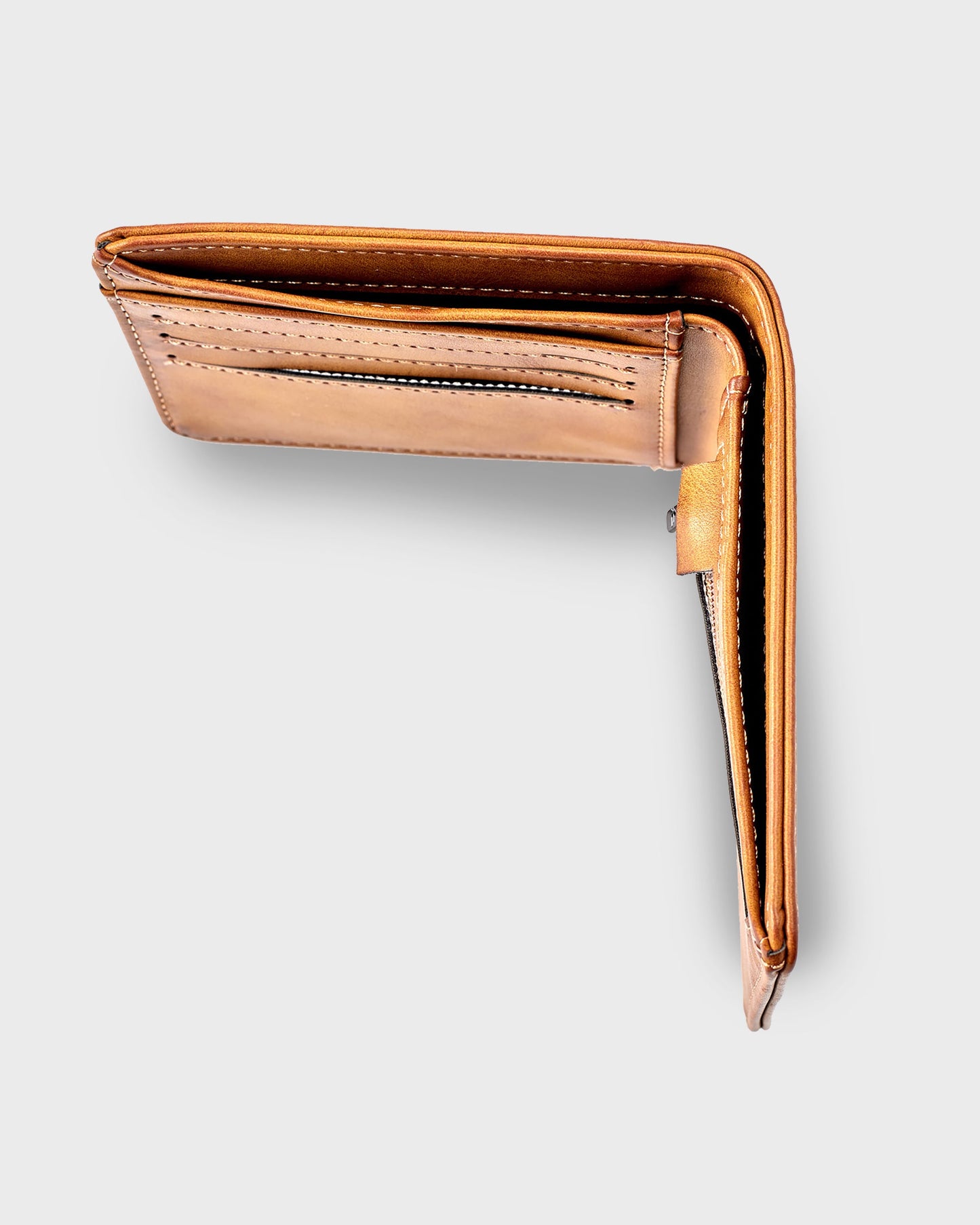Slim Rays Bifold Wallet - Chocolate Brown