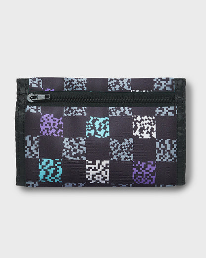 Everydaily Trifold Wallet - Aqua/Black