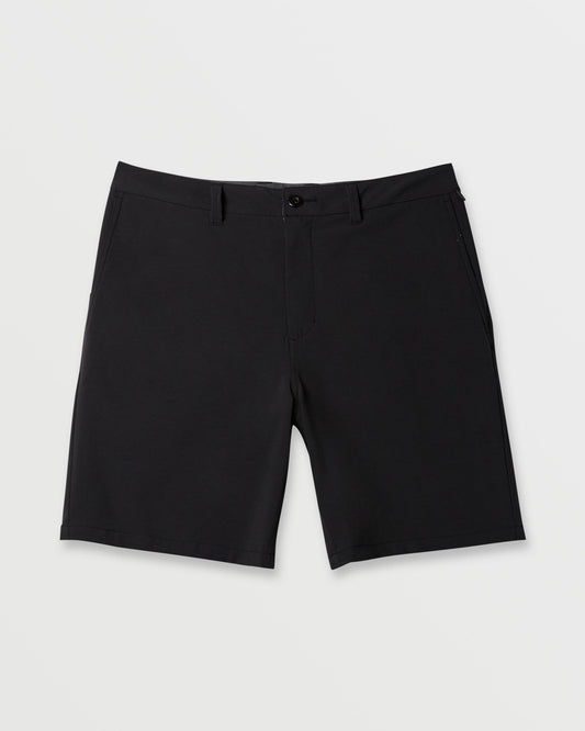 Union Heather Amphibian 20" Hybrid Shorts - Black