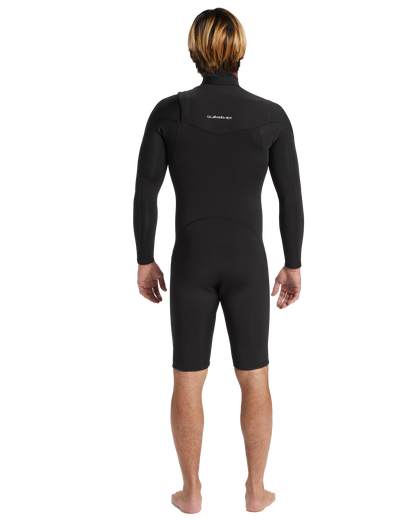 2/2 Everyday Sessions Chest Zip Long Sleeve Spring Suit - Black