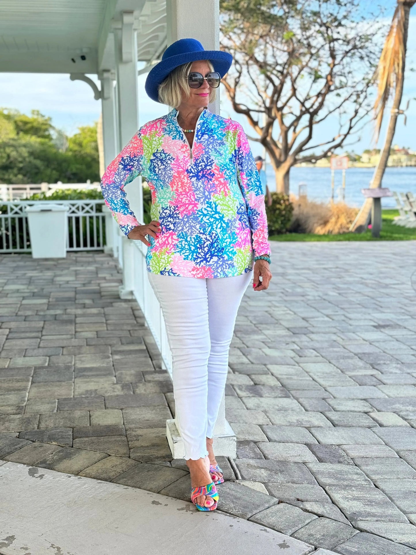 SALINA REEF HALF ZIPPER