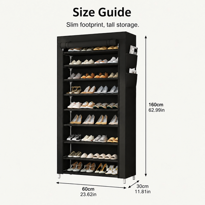 👟 50% OFF – Large-Capacity Shoe Storage Cabinet with Dust Cover