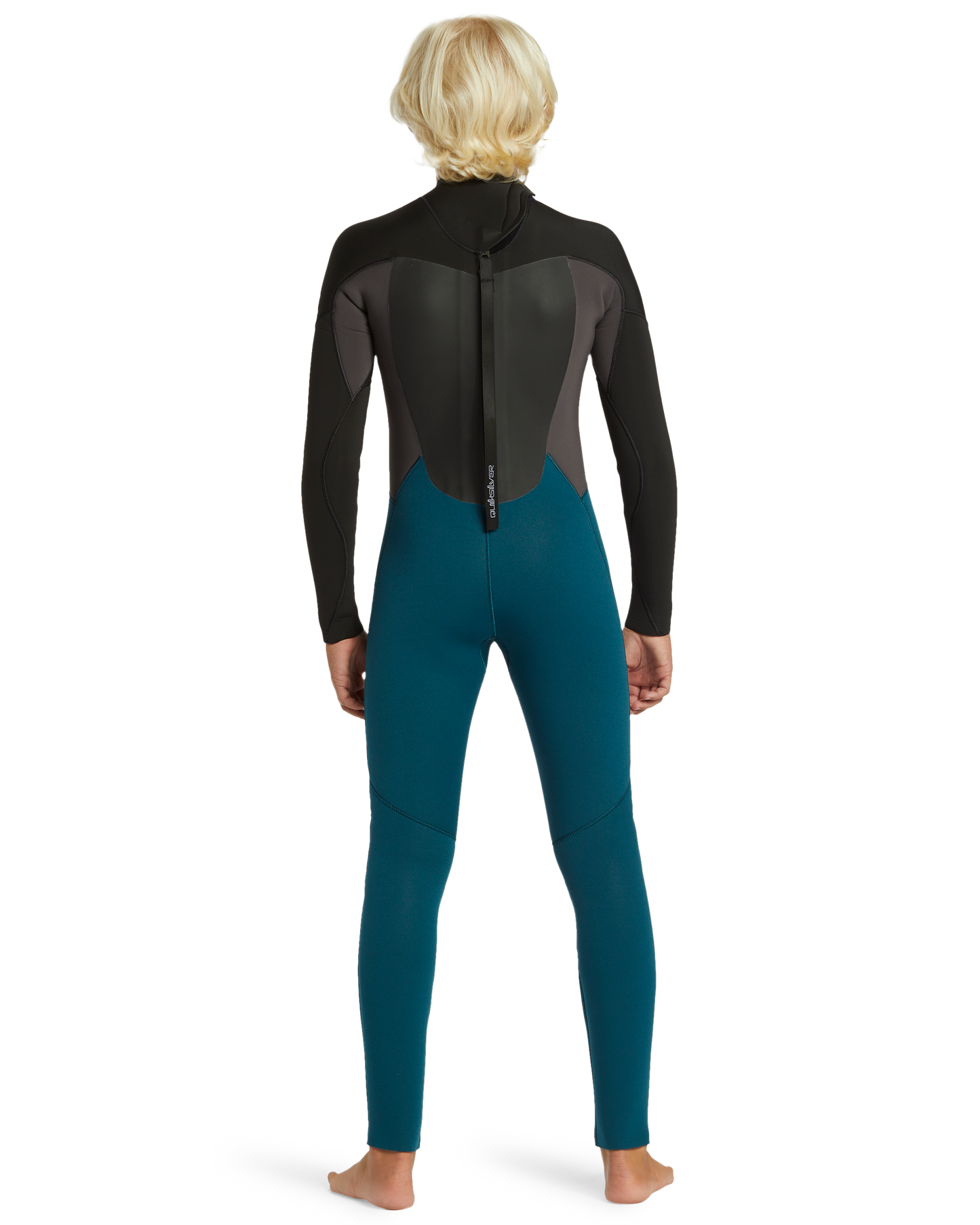 5/4/3 Prologue Boys Back Zip Wetsuit - Midnight Turquoise