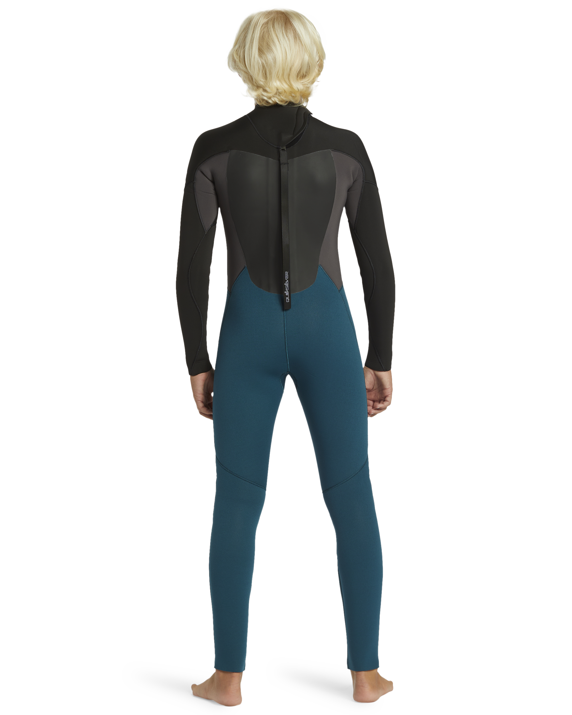 5/4/3 Prologue Boys Back Zip Wetsuit - Midnight Turquoise