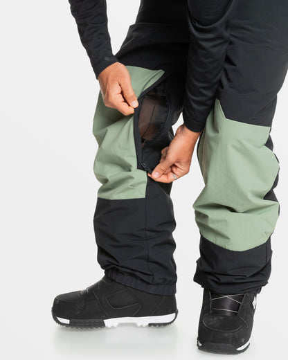 Fly High Bib Snow Pants - Black