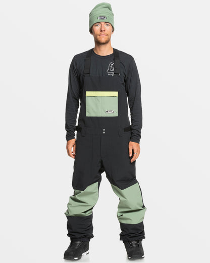 Fly High Bib Snow Pants - Black