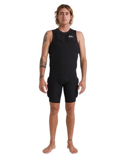 2Mm Highline Pro Impact Short John Impact Wetsuit - Black