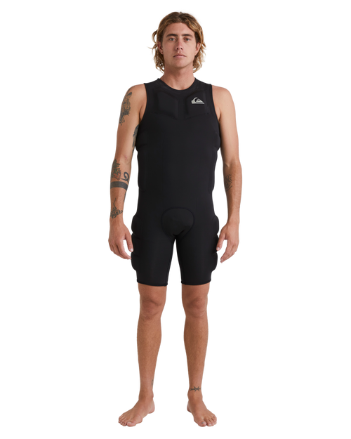 2Mm Highline Pro Impact Short John Impact Wetsuit - Black