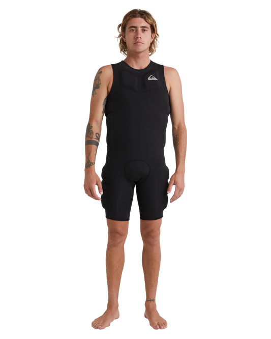 2Mm Highline Pro Impact Short John Impact Wetsuit - Black