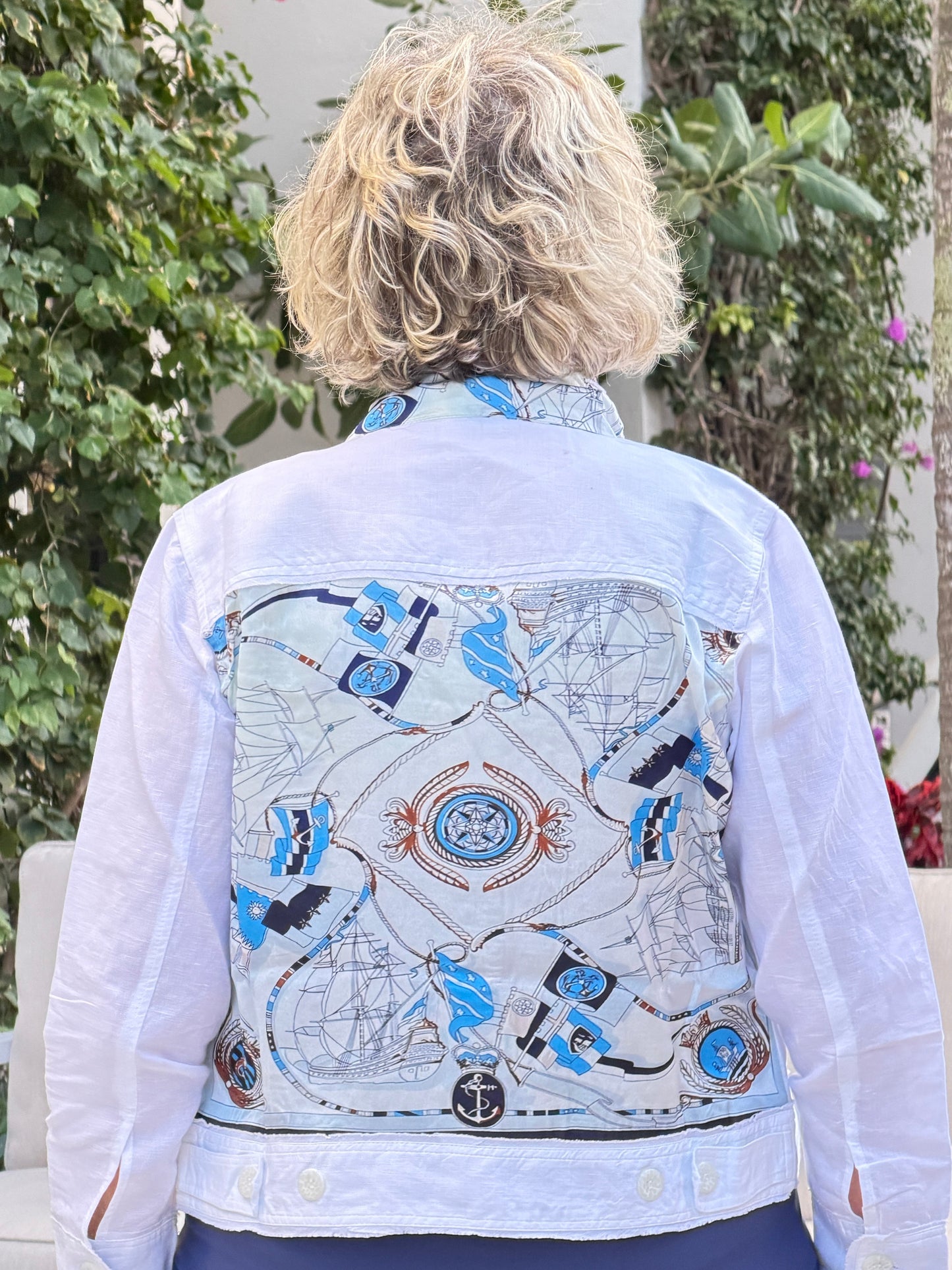 NAUTICAL SEAS THE DAY LINEN JACKET