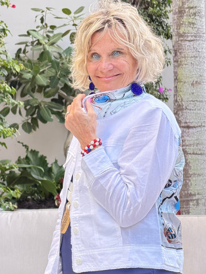 NAUTICAL SEAS THE DAY LINEN JACKET
