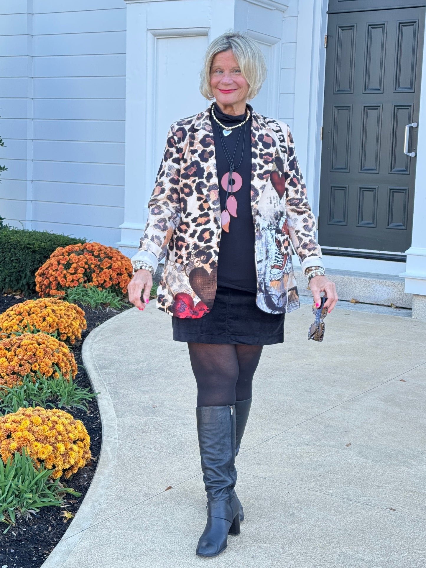 One Size Urban Wild – Leopard Print Blazer