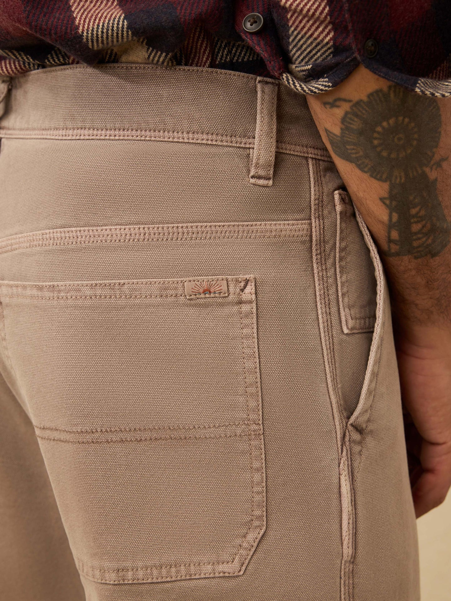 Sunwashed Canvas Utility Pant - Dark Rye