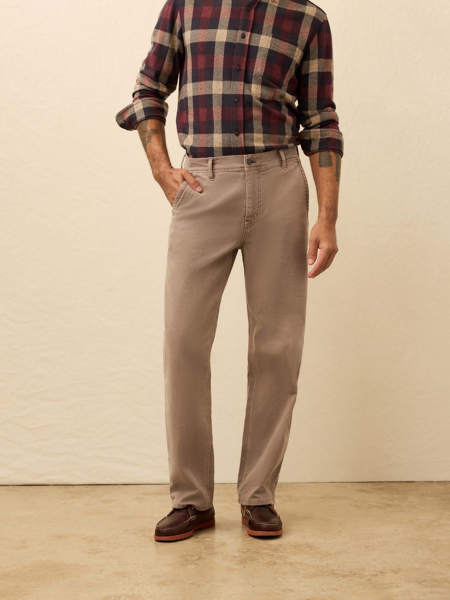 Sunwashed Canvas Utility Pant - Dark Rye