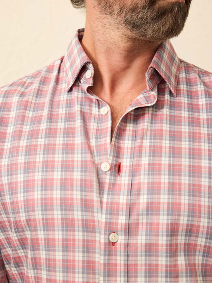 The Movement™ Shirt - Red Charcoal Plaid